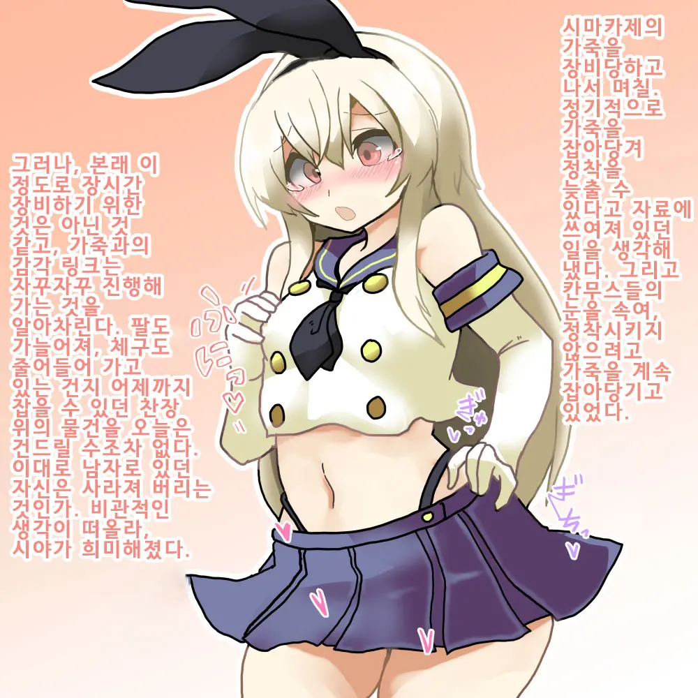 Kantai Collection TSF Kawa Mono Shima Kaze No Kawa Wo Muriyari Kiserareta Black Chinzyuhu No Teitoku Matome | 칸코레 TSF 가죽물 시마카제의 가죽을 억지로 입혀진 블랙 진수부의 제독 모음